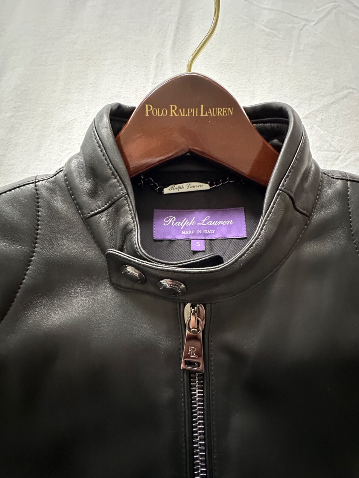 Ralph Lauren Purple Label Leather Jacket image 7