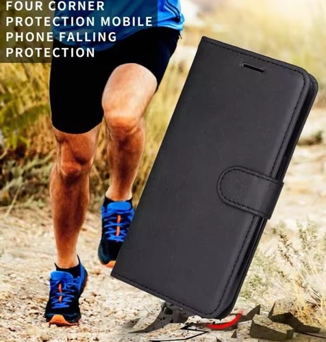 Leather Wallet Card Slot Flip Phone Case For Samsung Galaxy S10 5G,S10Lite,S9,S8 - Picture 46 of 58