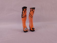 Rainbow/Shadow High Boots Wave 1 Poppy Orange/Black "FOR FLYING" Butterfly Shoe
