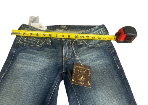 KASIL Womens Jeans Size27 Designs by David Lim Midrise Straight Limited Edition - Picture 5 of 18