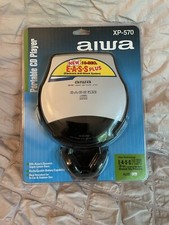 New In Box Aiwa portable CD player XP-570. Vintage