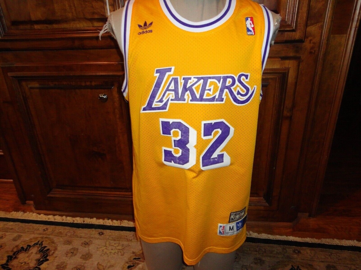 ウェア adidas LA Lakers Johnson #32 LA Lakers Men's Adidas 1979-1980 Magic Johnson #32 Swingman