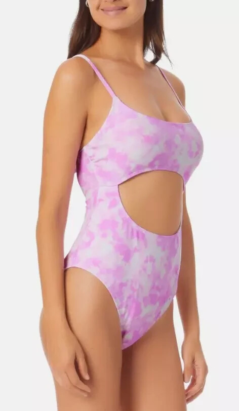 California Waves Juniors Womens Size L Cutout One-Piece