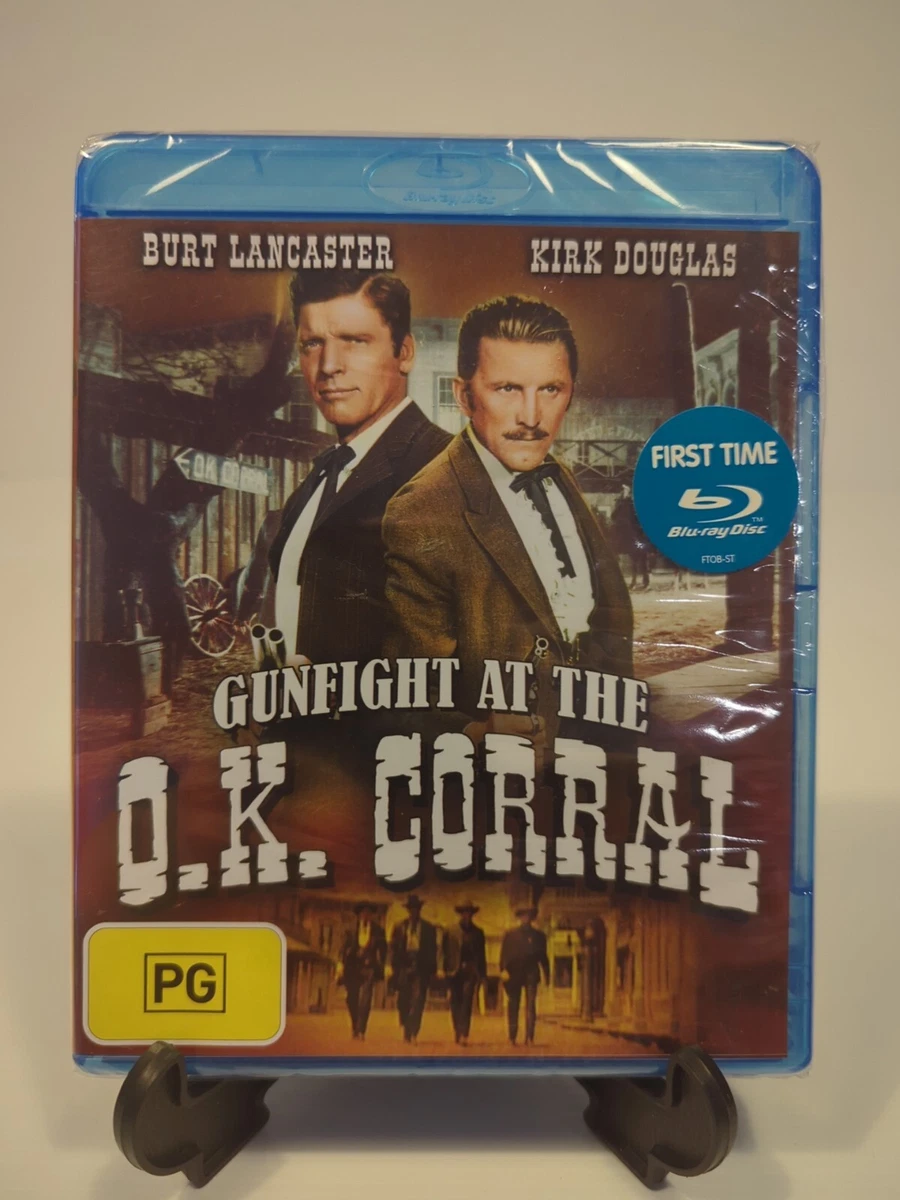 GUNFIGHT AT O.K. CORRAL - Burt Lancaster, Kirk Douglas - NEW BLURAY