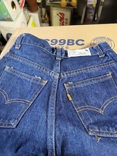 Vintage 70s Levi  s California Straights Jeans Size USA Orange Tab