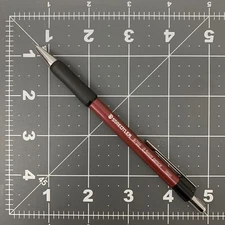 Vintage STAEDTLER 9705 Mechanical Pencil 0.5mm Drafting Rare Red Made In Japan