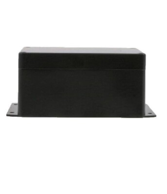 Bud Industries AN-2967-AB, BOX ALUM BLACK 6.300''L X 3.940''W