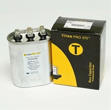 TitanPro TOCD305 HVAC Oval Dual Motor Run Capacitor. 30/5 MFD/UF 370 Volts
