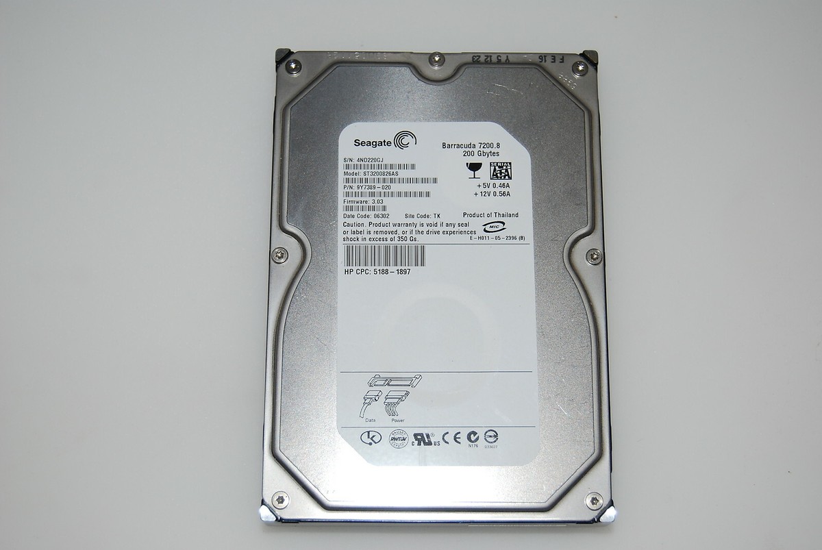 Seagate ST3200826AS 200Gb SATA desktop hard drive | eBay