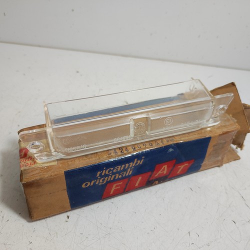 TRASPARENTE FANALINO TARGA FIAT 126 - 126 PERSONAL ORIGINALE 4249929 - Foto 4 di 6