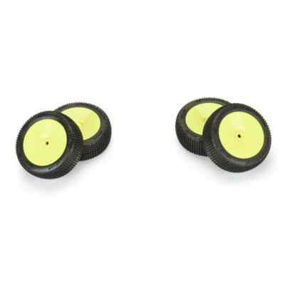 #ad #ad Pro Line Hole Shot 3.0 Mounted Buggy Tires For Arrma Typhon Grom Yellow $32.99