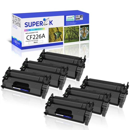 6PK CF226A 26A Toner Cartridge For HP LaserJet Pro M402dn M402n M402d Printer