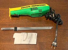 Mister Twister Electric Fisherman Fillet Knife MT-1201 TESTED & WORKS (NO BOX)