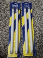 2 NEW Packs of 2 Arcon Fluorescent 12" Tubes F8T5/CW 8 Watt #16749