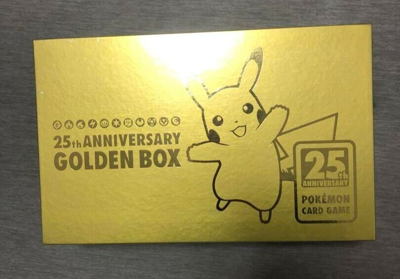 Pokemon Card Game Sword & Shield Expansion Pack 25th Anniversary Golden BOX