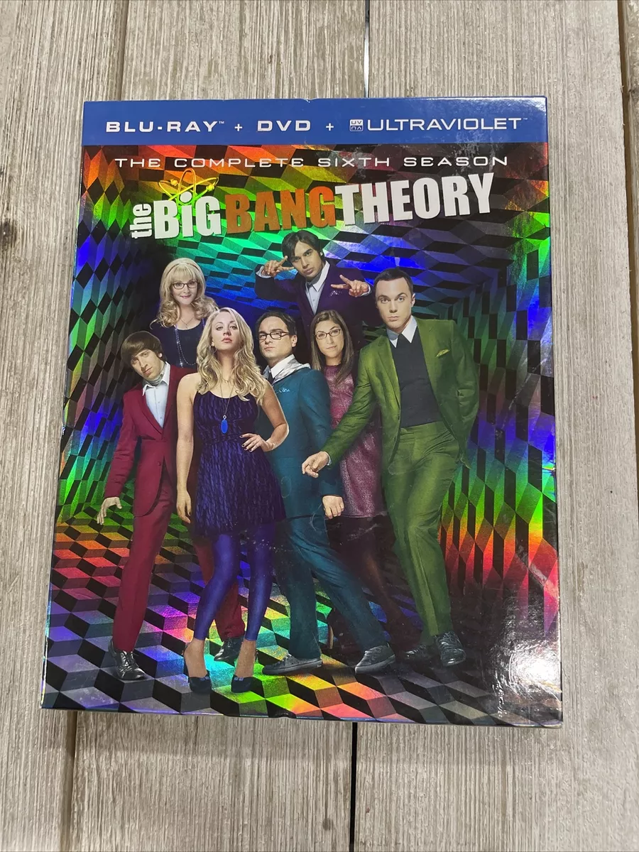 The Big Bang Theory: The Complete Sixth Season 6 (Blu-ray & DVD) 5 Disc Set