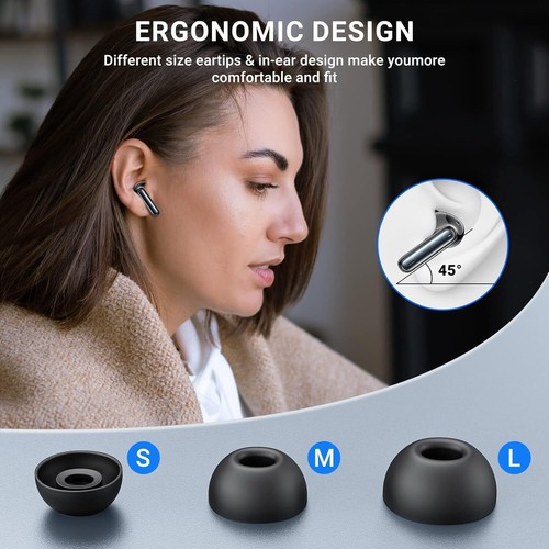 Bluetooth Wireless Earbuds Earphones Headphones Headset For iPhone Android - Zdjęcie 4 z 12