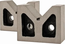 Groz 1-3/4" Max Capacity, 90° Angle, Cast Iron V-Block