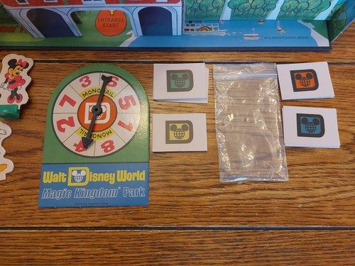 A Visit To Walt Disney World Board Game Mickey Mouse Milton Bradley USAOPOLY - Picture 6 of 15