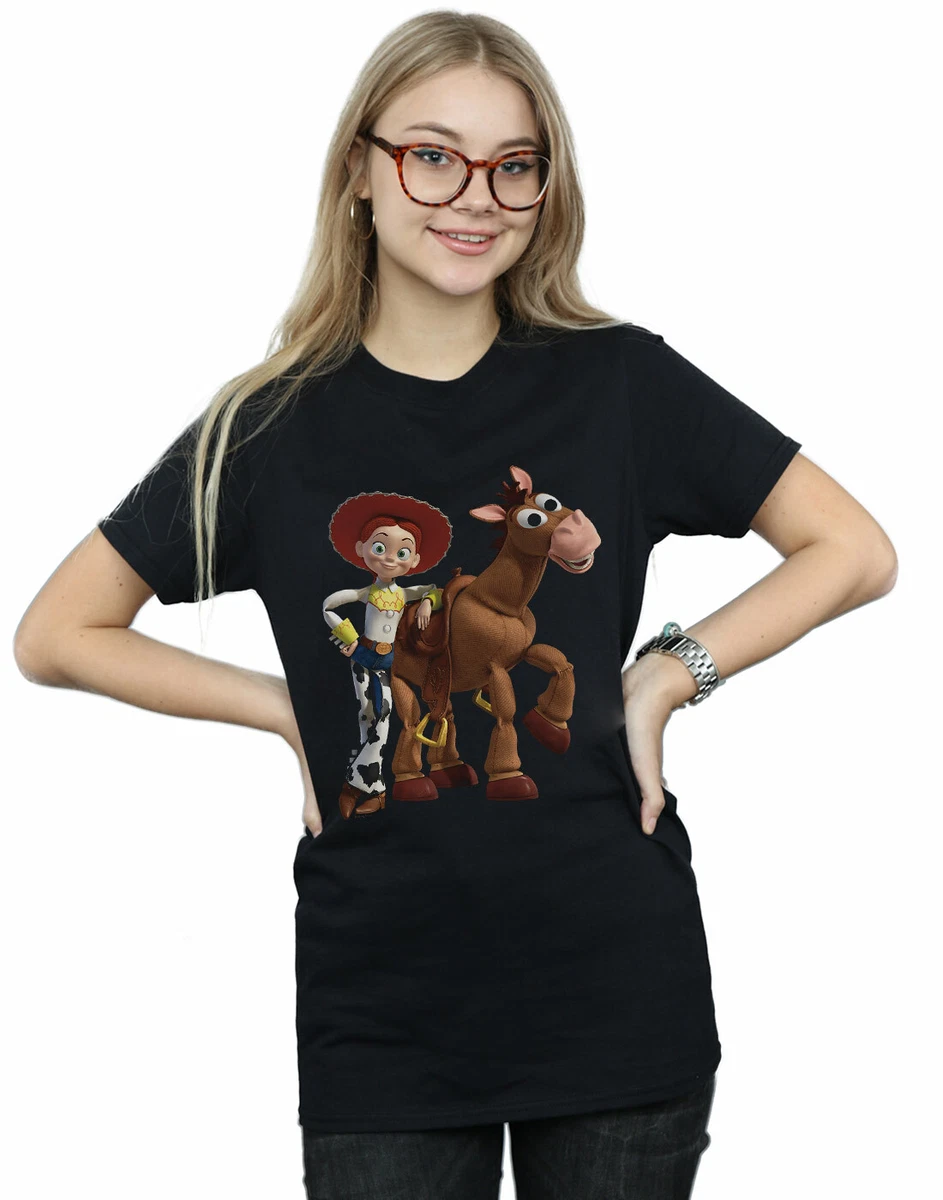 Disney Mujer Toy Story 4 Jessie And Bullseye Camiseta Del Novio Fit eBay