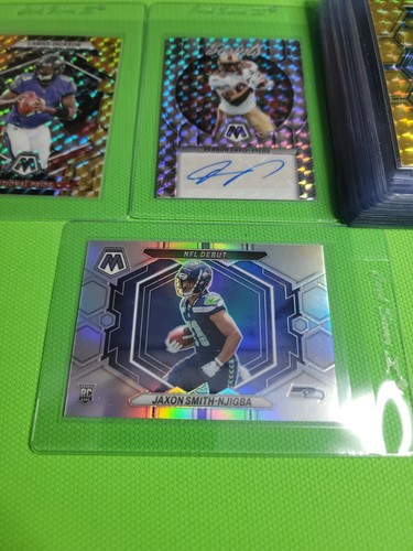 2023 Panini Mosaic Football Rookie & Vets Lot (19) Yellow, Green, Silver, Auto - Picture 4 of 13