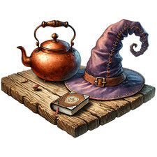 Wandtattoo Aufkleber Küchen Hexe Wandaufkleber 18X18 cm Groß