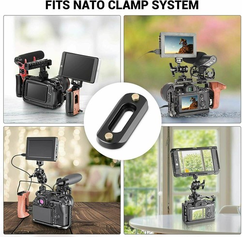SmallRig Mini Anti-Off Quick Release NATO Rail for NATO Handle Camera Cage 2172 - Picture 3 of 11