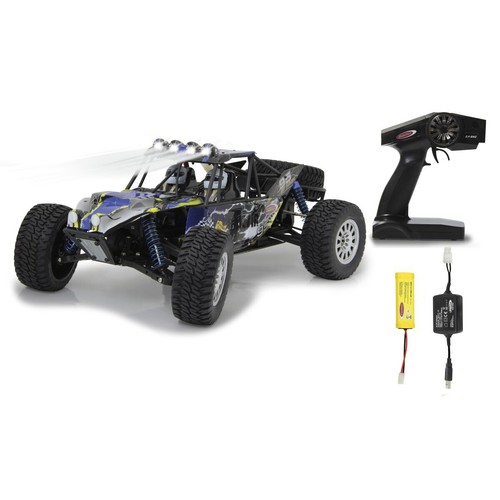 Jamara Dakar Desertbuggy 4WD 1:10 NiMh 2,4GHz LED High-Grip Performance Reifen - Bild 4 von 10