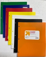 2 Pocket Plastic Folder - up & up™ !BUY MORE AND SAVE$$$$ 7PCS AND 5 PCS