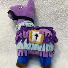Fortnite Loot Llama Plush Stuffed Animal Toy Purple Blue