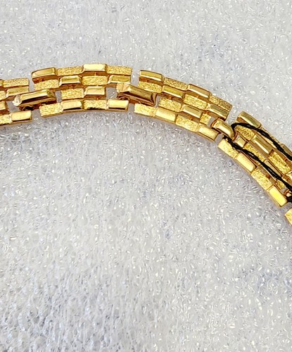 Crown Trifari Double Clasp Lucerne Drop Gold Tone Necklace, Earring Set NWT B636 - Picture 8 of 17