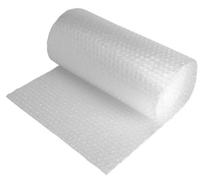50 FEET of 1/2 in Large Bubble Cushioning Wrap Perforated Every 12'' Coreless