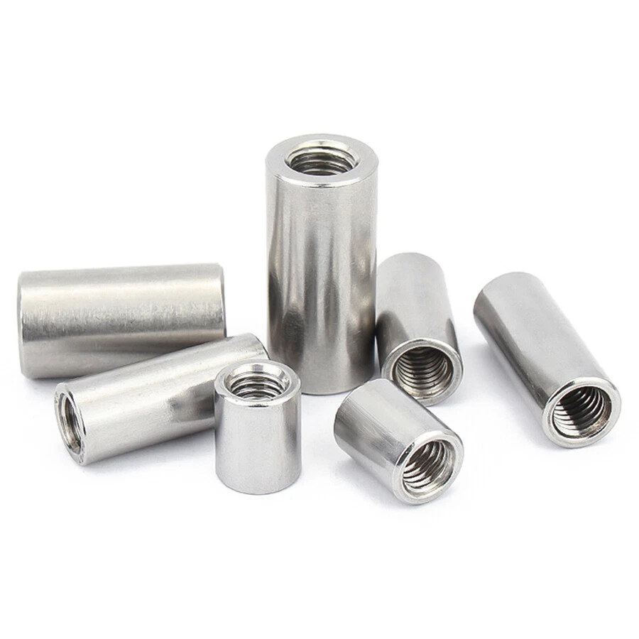 M3 - M16 Verbindungsmuffe Distanzmutter Gewindehülse Edelstahl A2 Gewindemuffe - Bild 3 von 4