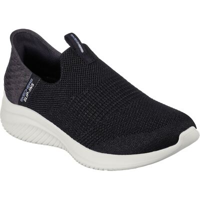 Skechers Ultra Flex 3.0 - Smooth Step Textil Damen Sneaker Schwarz Neu