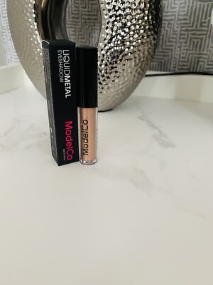 ModelCo Flüssigmetall Lidschatten in Champagner, Brandneu in Box Neu in OVP