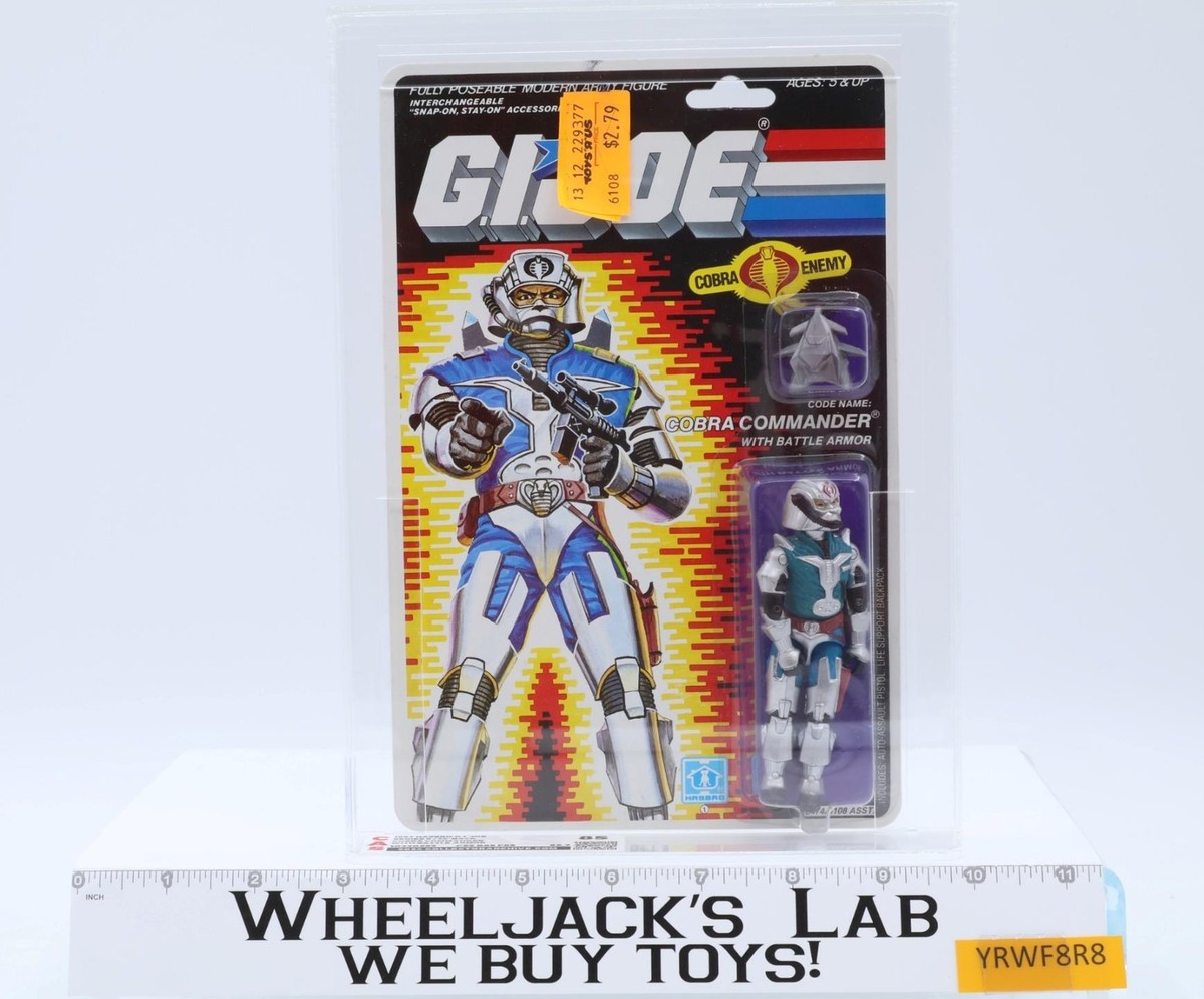 Cobra Commander W/ Battle Armor CAS GRADED 85 85/85/85 GI Joe