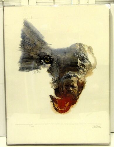 Signed and Numbered Lithograph Print from Never Cry Wolf by David Grove  - Picture 1 of 9