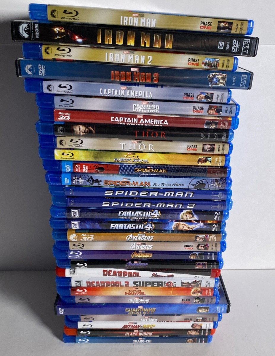 MCU フェーズ1～3 23作品セット Blu-ray 在庫 処分