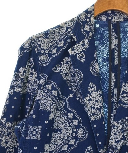 SOPHNET. Tailored Jacket BluexWhite(Total pattern) S 2200464748076 - Picture 4 of 9