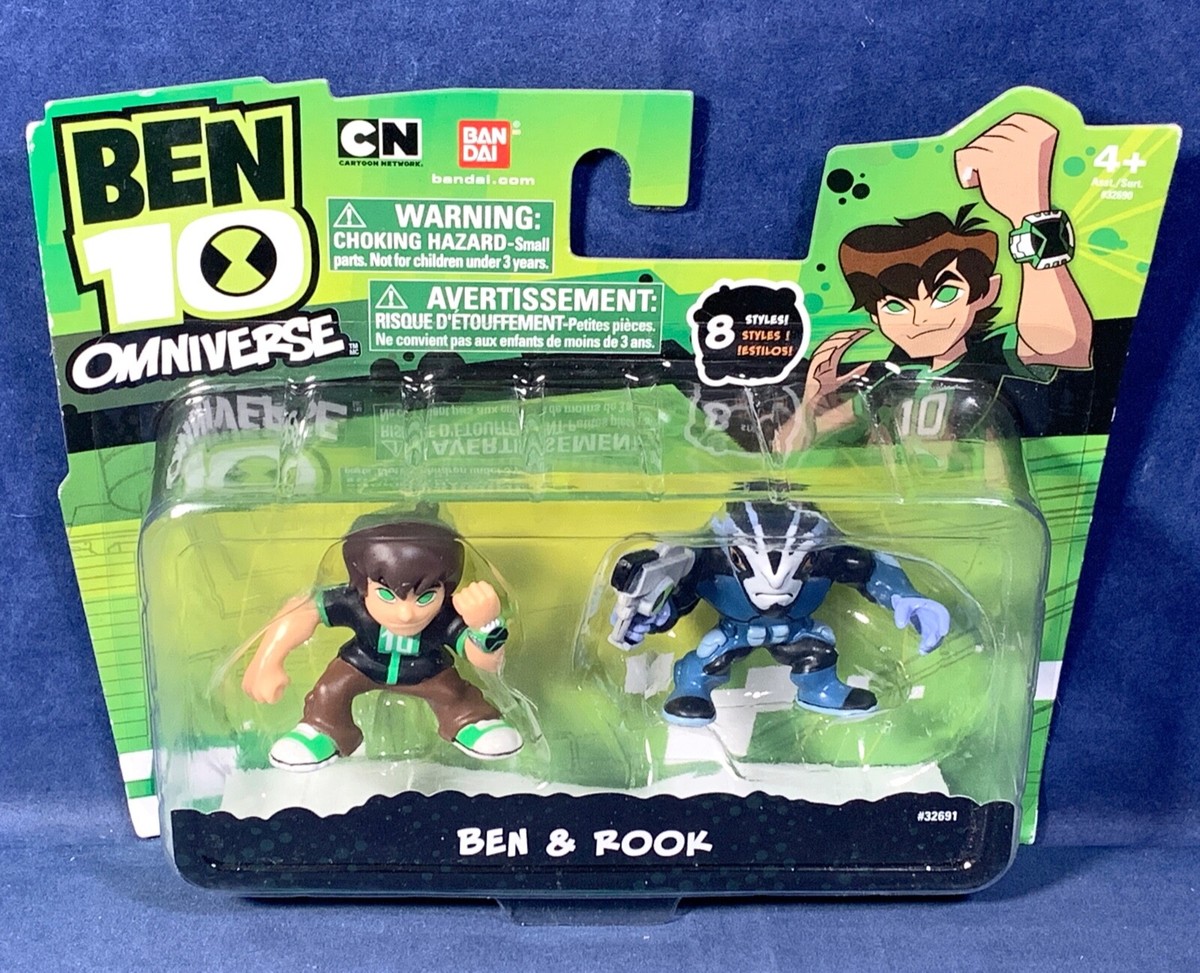 BEN TENNYSON ROOK Ben 10 Omniverse MINI FIGURES 2-Inch 2-Pack