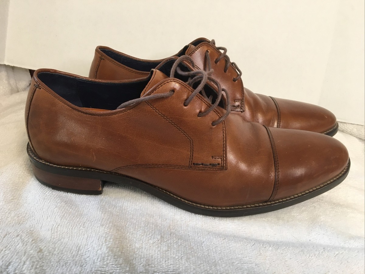 Cole Haan Lenox Hill Brown Captoe Oxford Dress Shoe Size Sz  display picture 2