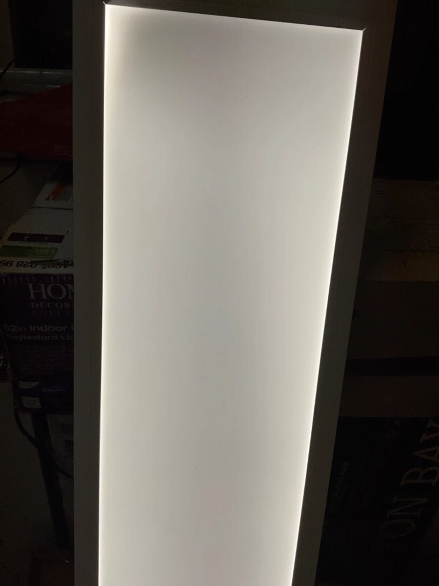 Commercial Electric 50W LED Edge Lit Flat Panel Flush Mount Light