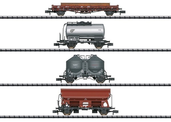 Trix 18722 GüTerwagen-Set Spur N,Neu-Ovp-image