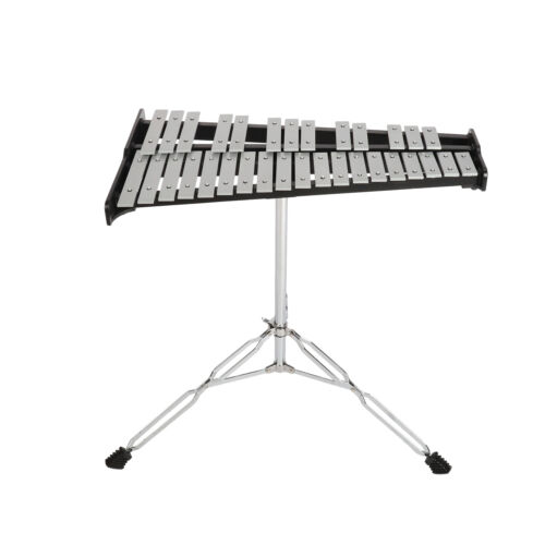 Foldable 32 Note Xylophone Glockenspiel Percussion Mallets W/ Stand Bag Kit AU - Picture 2 of 12