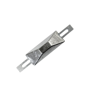 Rumpfanode eckig Zink Anode mit Lasche Opferanode Boot vers. Gr. Anoden Rumpf Zn