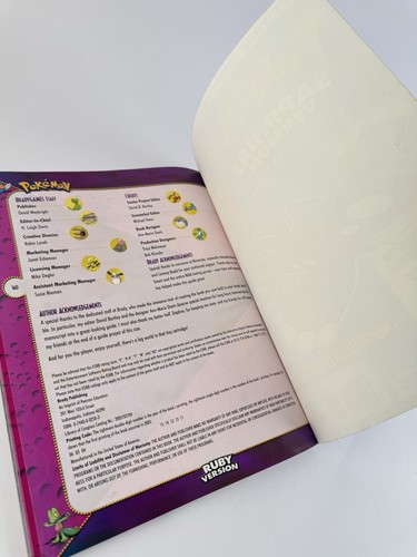 Pokemon Ruby & Sapphire Version Official Trainers Guide Brady Games - Picture 12 of 12