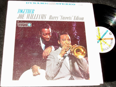 JOE WILLIAMS Harry Sweets Edison ROULETTE LP Basie Jz Vocals STEREO BNR Together