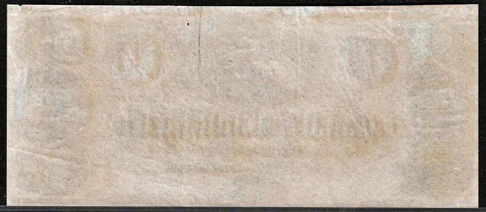 1800’s Canal & Banking New Orleans Louisiana $50 Dollar Obsolete Banknote - Image 2 of 3