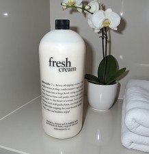 Philosophy NEW Sealed Shampoo, Bubble Bath  Shower Gel Fresh Cream 64 Oz.