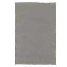 1PCS Top Grain Leather Sheet 11.8 x 7.9 Inch Natural Leather Pieces,Gray